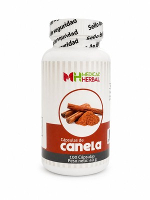 CAPSULAS DE CANELA 100 UNDS MEDICAL HERBAL