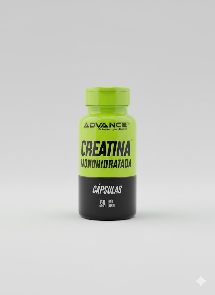 CREATINA MONOHIDRATADA ADVANCE 60 CAP