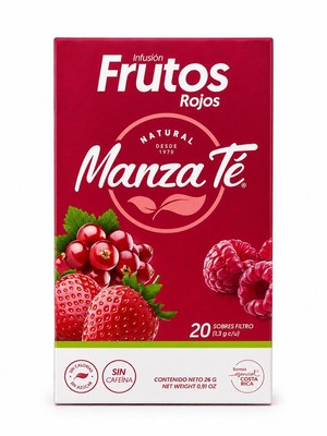 TE FRUTOS ROJOS  MANZATE