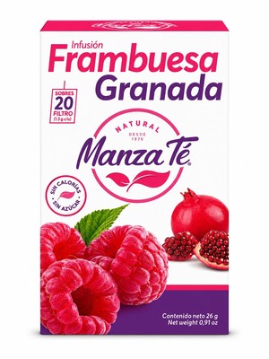TE FRAMBUESA GRANADA MANZATE