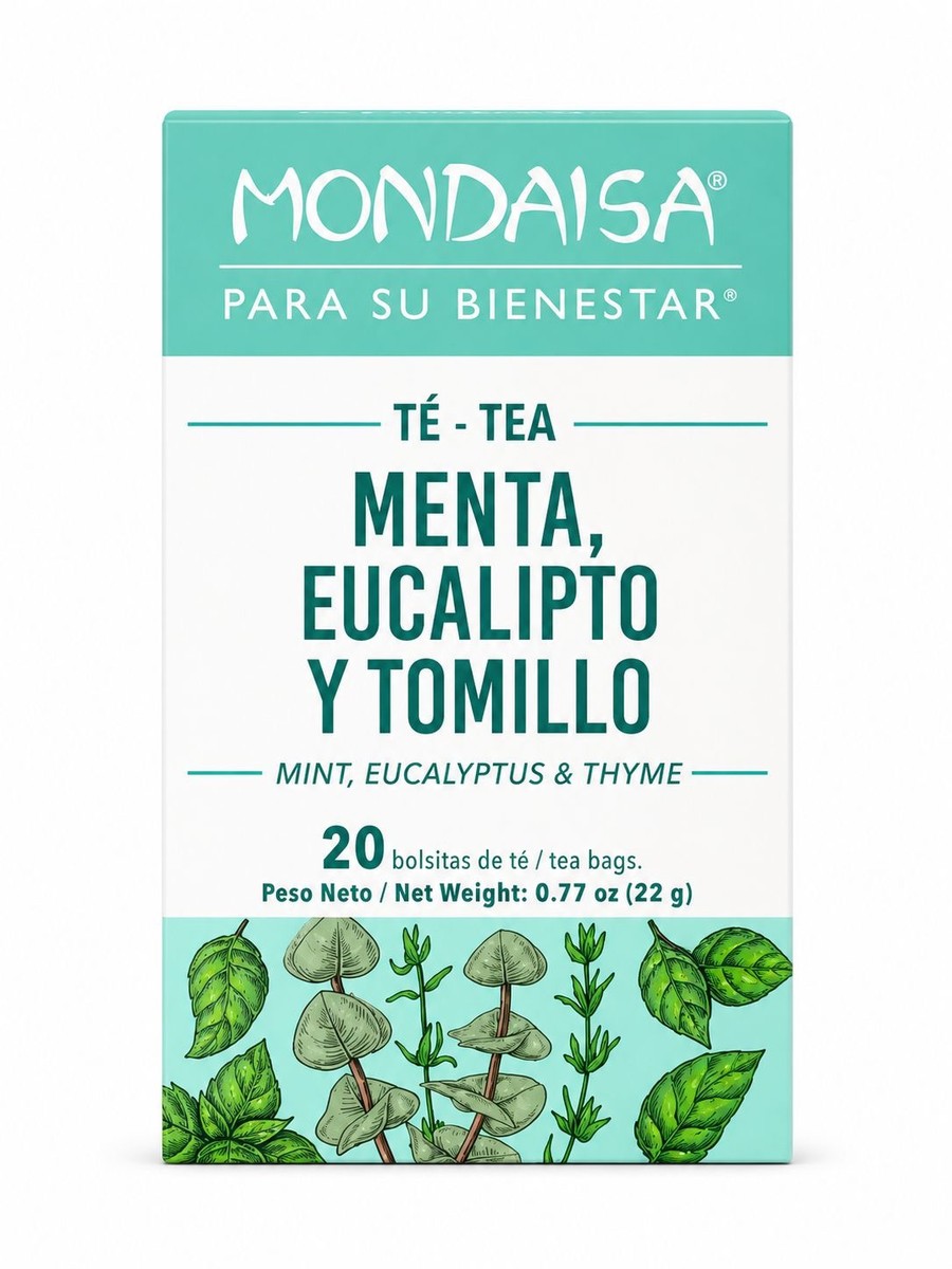 TE MENTA EUCALIPTO Y TOMILLO /MONDAISA
