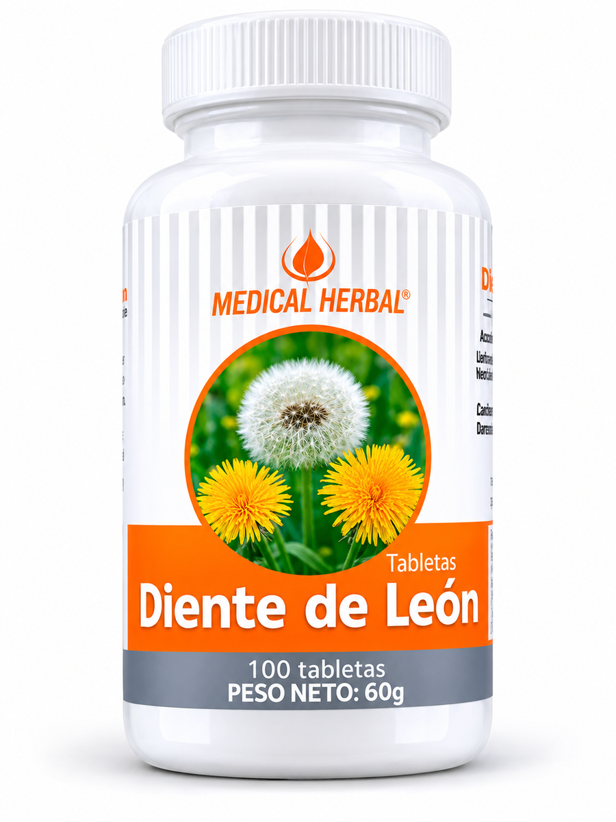 DIENTE DE LEÓN 100 CAP MEDICAL HERBAL