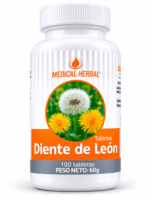 DIENTE DE LEÓN 100 CAP MEDICAL HERBAL