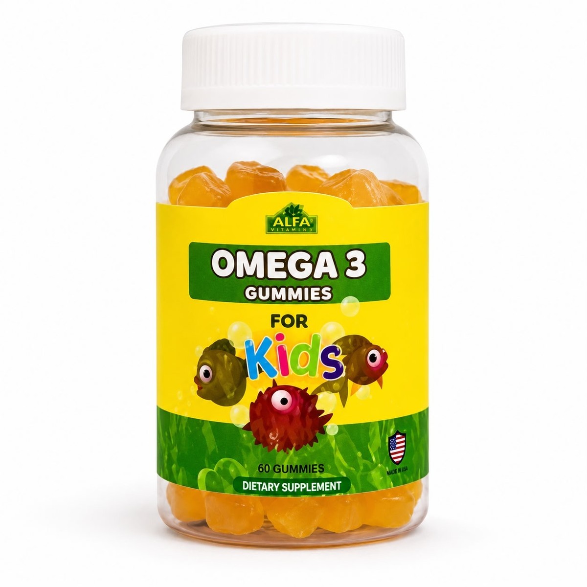 OMEGA 3 PARA NIÑOS X 60 GOMITAS ALFA