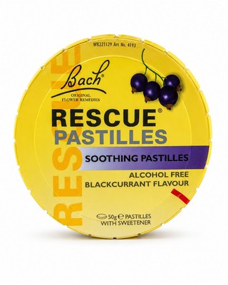 BACH RESCUE PASTILLES BLACKCURRANT 50G