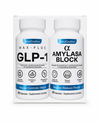 GLP-1 AMYLASA BLOCK DUO PACK INNOCEUTICA