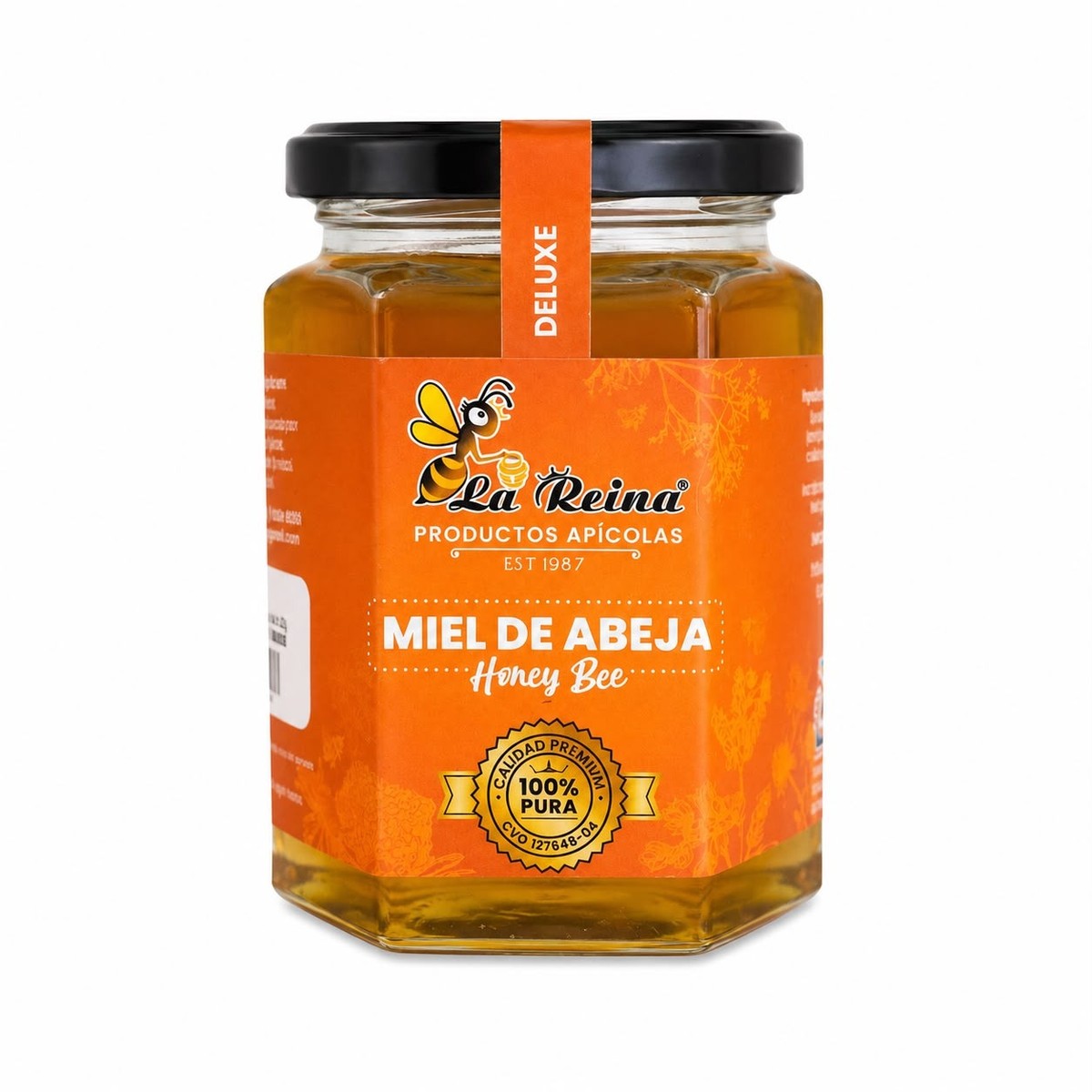MIEL DE ABEJA CON BOLILLO 360 GRAMOS LA REINA