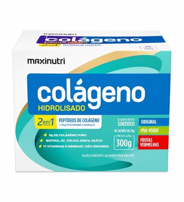 COLÁGENO HIDROLIZADO MAXINUTRI X 30 SOBRES