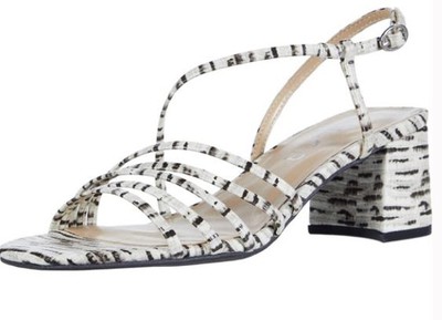 Unisa Kindal Black/White Reptile Print