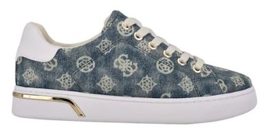 Guess Rollin Logo Sneakers - Denim Print