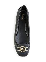 Micheal Kors Tracee Moc Flats - Black