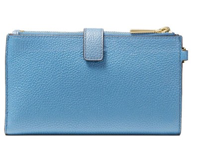 Michael Kors Adele Leather Smartphone Wallet Wristlet - South Pacific