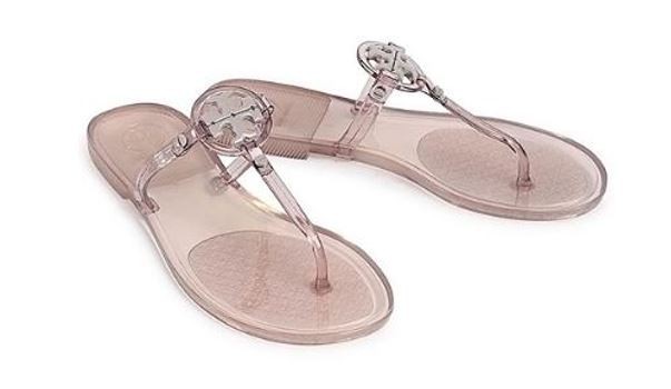 Tory Burch - Mini Miller Flats Gray