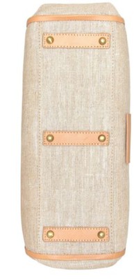 Nino Bossi Delana Linen Tote - Light Brown & Beige