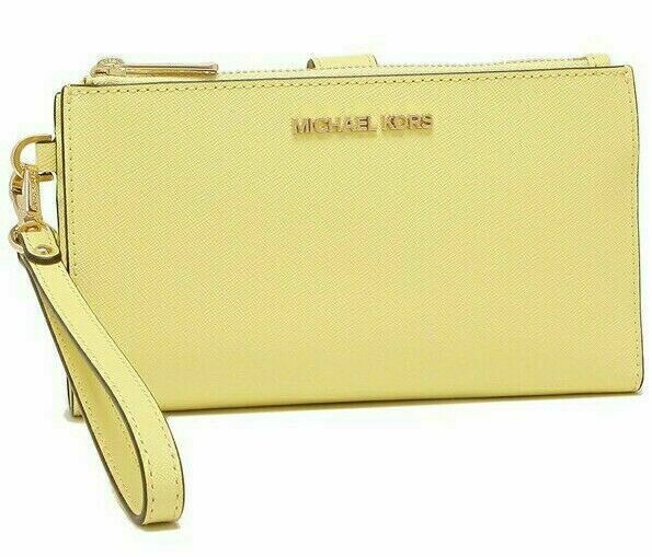 Michael Kors Jet Set Double Zip Wristlet - Buttercup