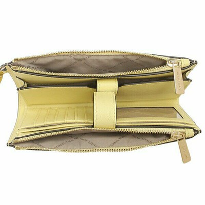 Michael Kors Jet Set Double Zip Wristlet - Buttercup