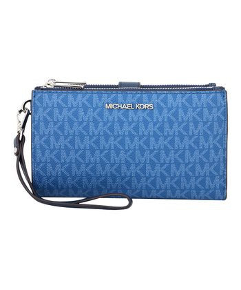 Michael Kors Multi-Function Double Zip Wallet - Dark Chambray