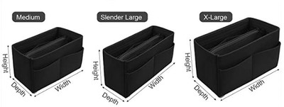 Omystyle Handbag Organizer - Black