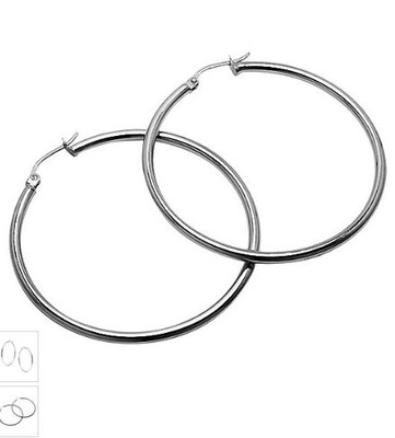 Mondevio Sterling Silver Hoop earrings