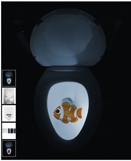Illumnibowl Emoji Toilet Projector Night-Light