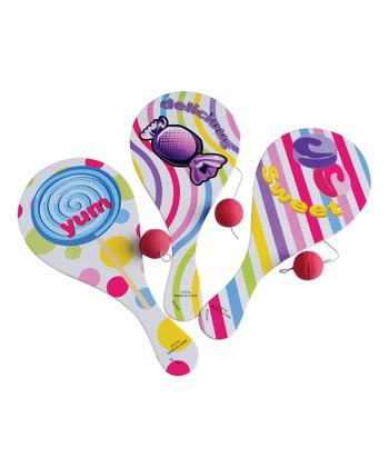 US Toy Co. Candy Paddle Toy - Set of 12