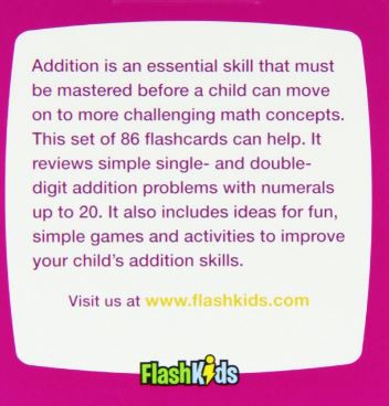 Flash Kids Addition Flash Cards