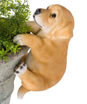 Wind & Weather Puppy Railing Topper Figurine