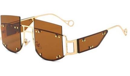 Spuka Oversized Sunglasses - Brown