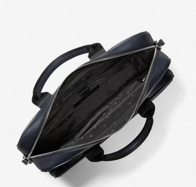 Michael Kors Cooper Logo Utility Briefcase - Admiral/Blue