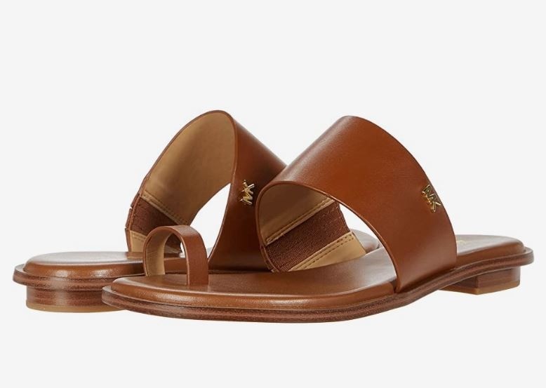 Michael Kors August Flat Sandal - Luggage