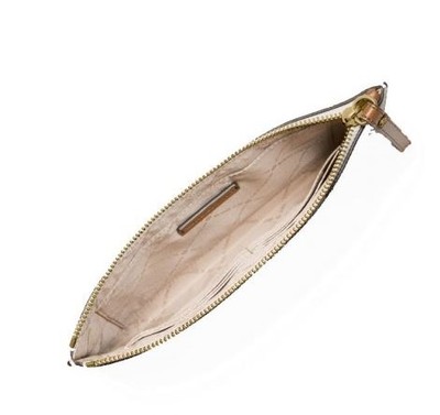 Michael Kors Jet Set Large Logo Wristlet - Vanilla