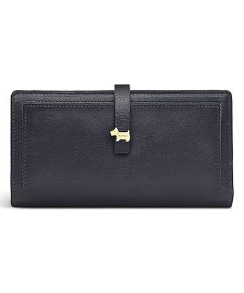 Radley London Thunder Black Newick Road Leather Matinee Wallet