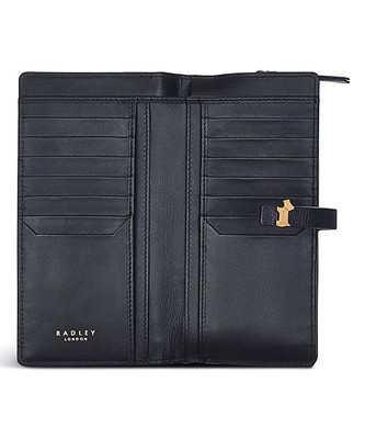 Radley London Thunder Black Newick Road Leather Matinee Wallet