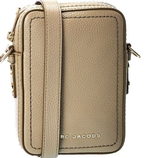 Marc Jacob N/S Leather Crossbody Bag - Sand