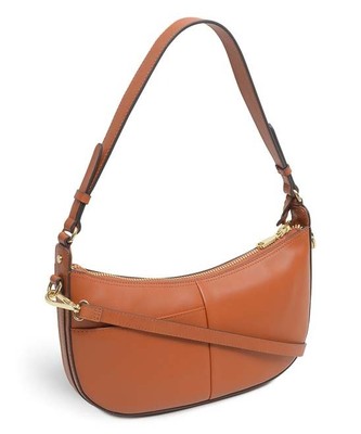 Radley London Leather Patchwork Summer Town Hobo - Ginger Biscuit