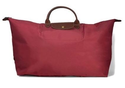 Longchamp Fig Le Pliage Large Travel Bag - Red