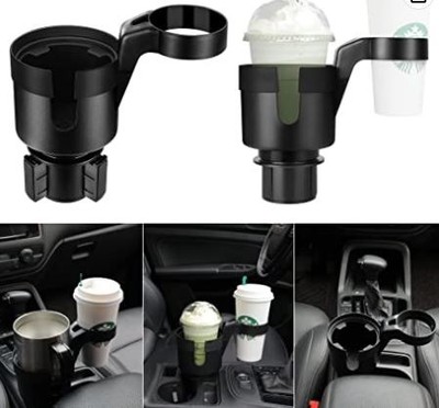 Seven Sparta Dual Cup holder Expander- Black