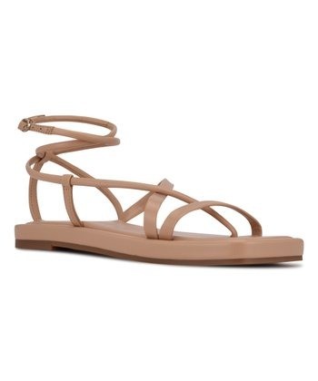 Nine West Wemaye Ankle-Strap Sandal - Warm Blush