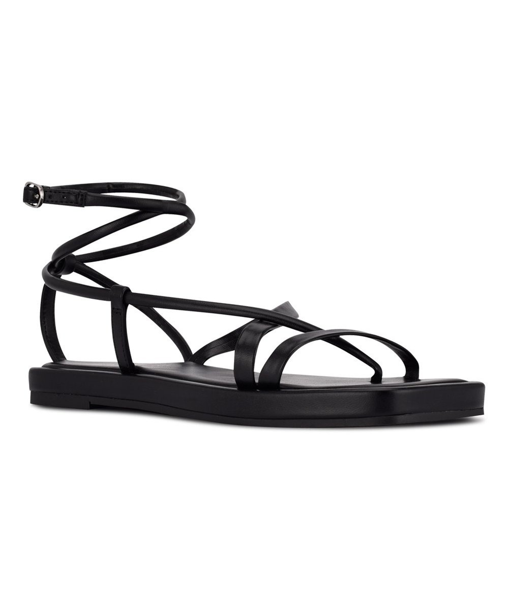 Nine West Wemaye Ankle-Strap Sandal - Black
