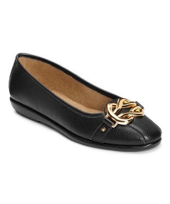 Aerosoles Big Bet Flats - Black
