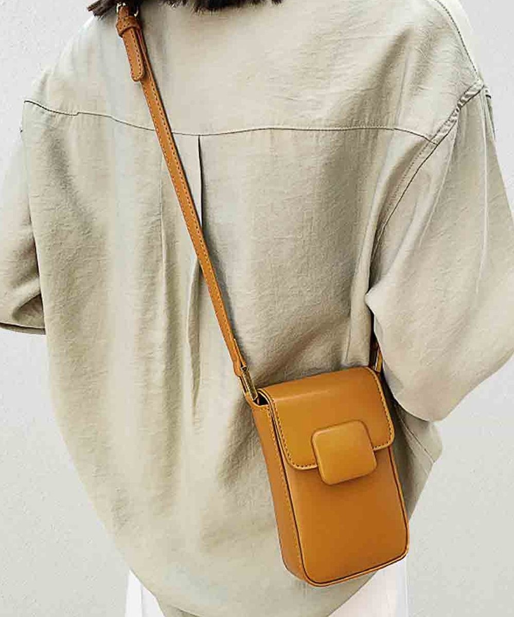 KEYON Brown Mini Crossbody Bag