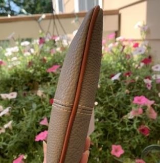 Dooney & Burke Pebble Grain Large Slim Wristlet - Desert