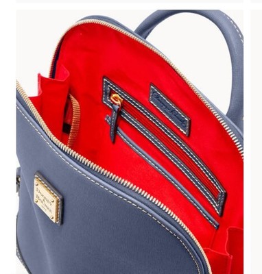 Dooney & Burke Saffiano Zip Pod Backpack - Graphite