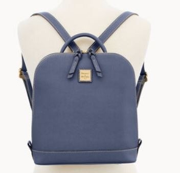 Dooney & Burke Saffiano Zip Pod Backpack - Graphite