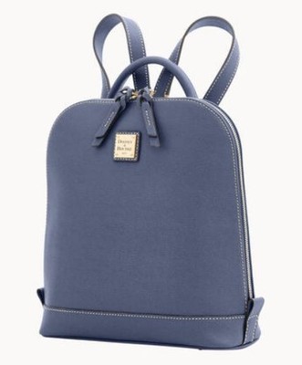 Dooney & Burke Saffiano Zip Pod Backpack - Graphite