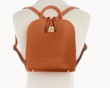 Dooney & Burke Saffiano Zip Pod Backpack - Luggage