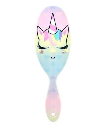 OMG Yellow & Pink Gwen Unicorn Hair Brush