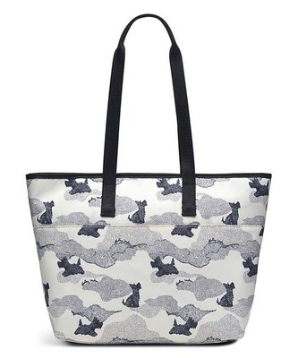 Radley London Chalk Maple Cross Clouds Leather Tote