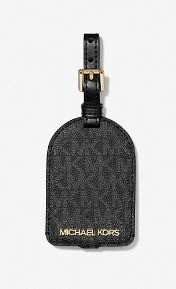 Michael Kors Passport Case & Luggage Tag Set - Black