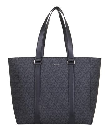 Michael Kors Logo Cooper Ex. Large E.W. Shopper Tote - Black